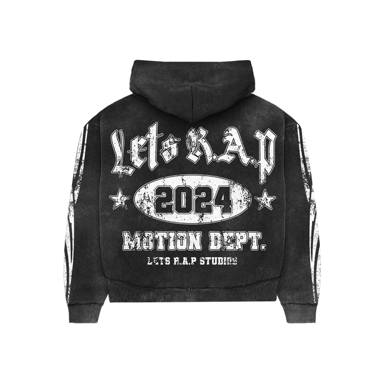 Motion Dept. Zip-Up (Black)