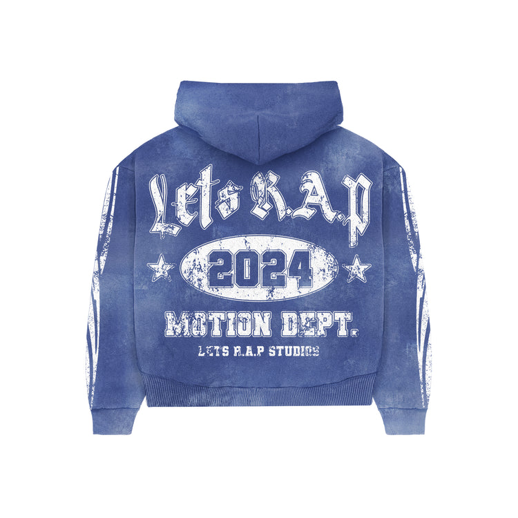 Motion Dept. Zip-Up (Blue)