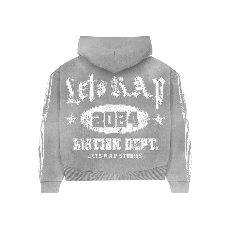 Motion Dept. Zip-Up (Gray)