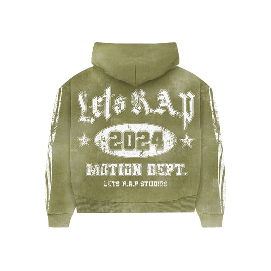 Motion Dept. Zip-Up (Green)