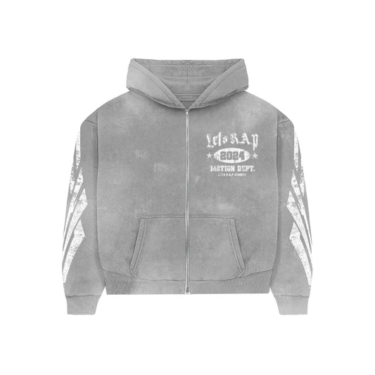 Motion Dept. Zip-Up (Gray)