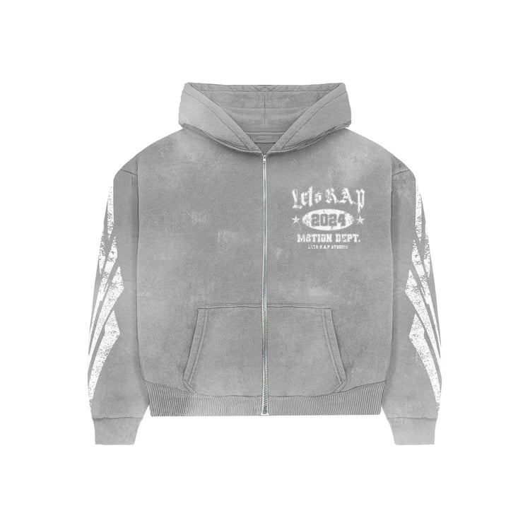 Motion Dept. Zip-Up (Gray)