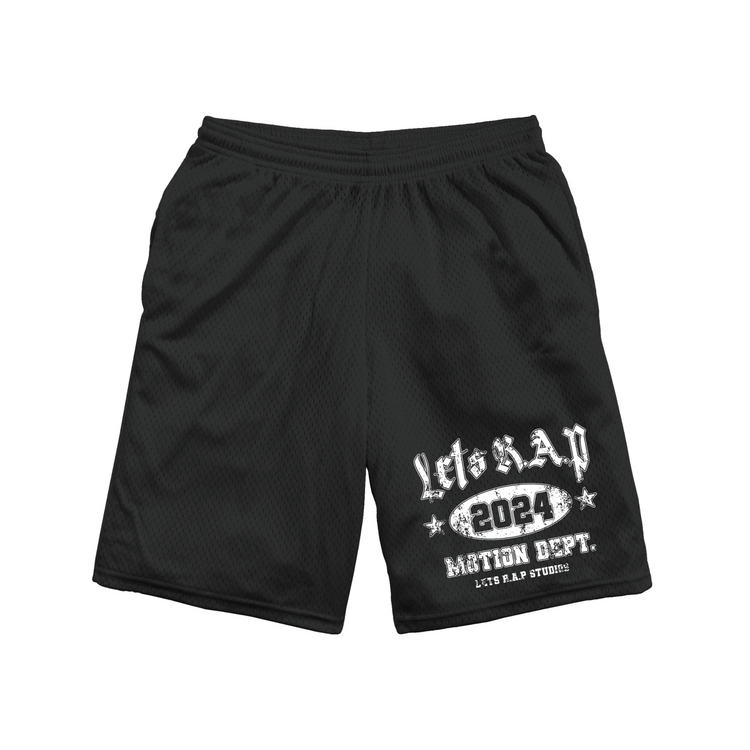 Motion Dept. Mesh Shorts (Black)